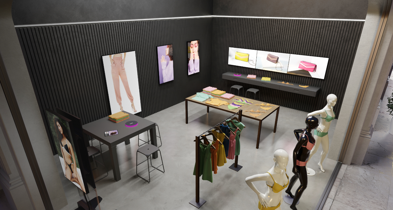 Smart Retail Voilap Digital - La nuova generazione di di negozi digitali per il Fashion