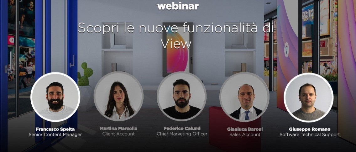 Back to School! Ricomincia la nuova stagione di Webinar su VIEW